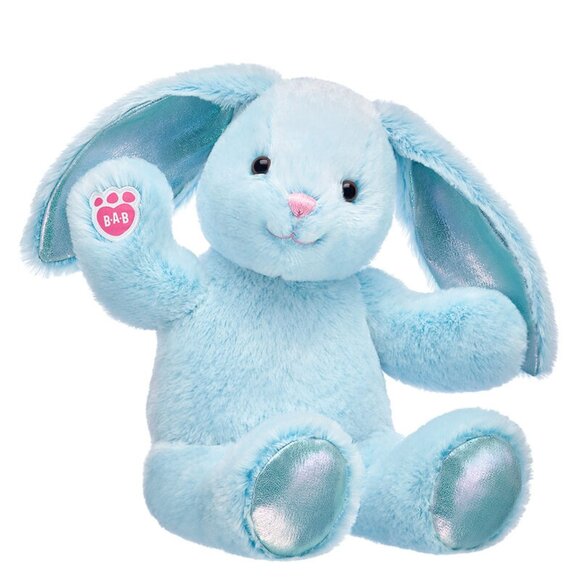 Build-A-Bear Sky Blue Pawlette™ Bunny Plush - Picture 1 of 11